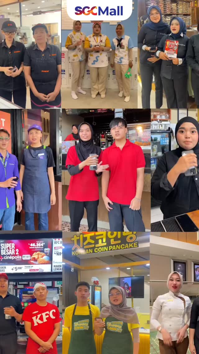 Udah lihat kan harapan-harapan tulus dari mereka? ๐ฅนโจ
Mereka sudah titip harapan untuk SGC Mall di ulang tahun ke-20 ini๐ค๐๐ป
nah coba dong mimin minta 1 harapan terbaik dari kalian apa??!!! ๐
Tulis harapan terbaikmu di kolom komentar ya!๐คฒ๐
#20thSGCMall #TogetherInHarmony